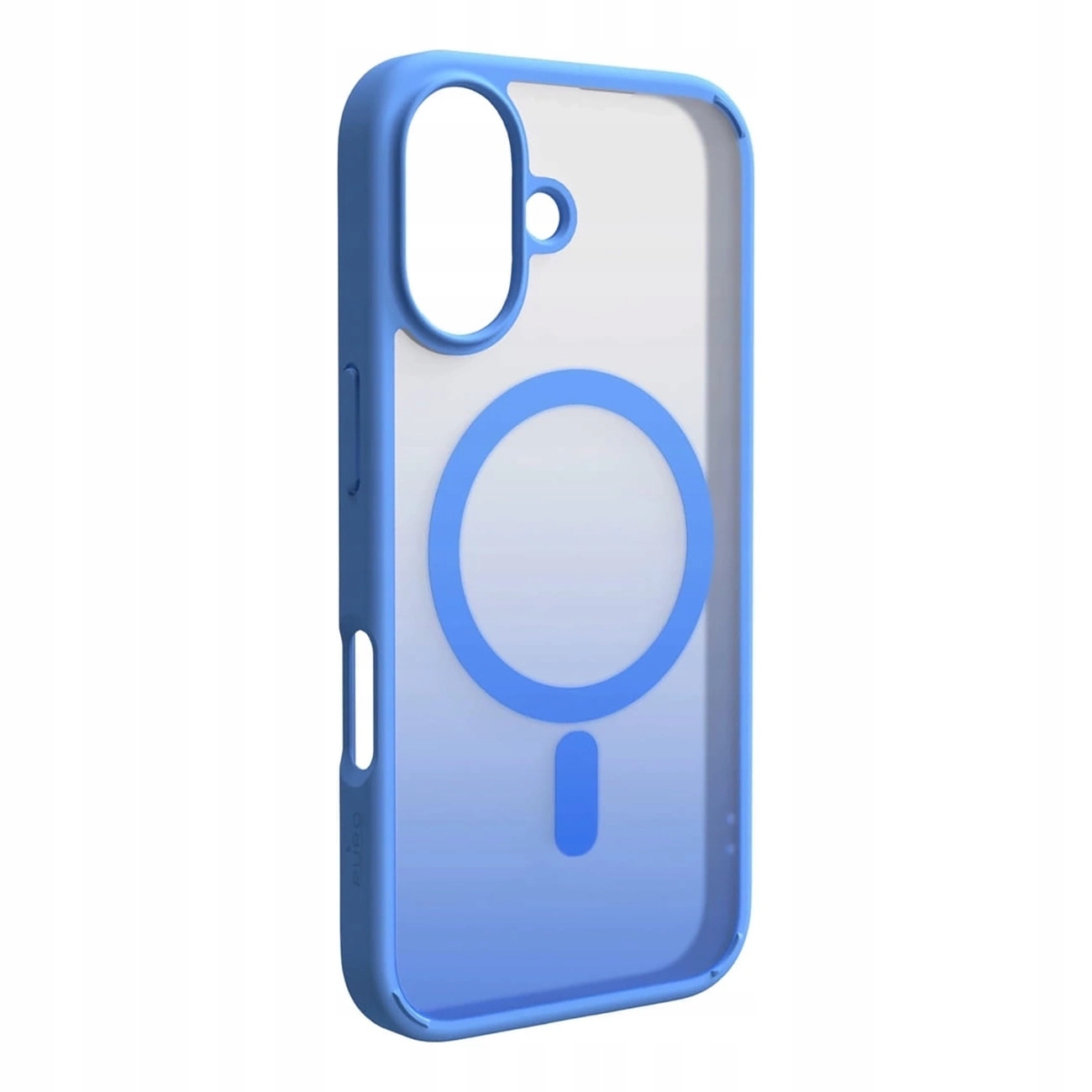 Pouzdro typu Puro Gradient MagSafe pro iPhone 16e modré