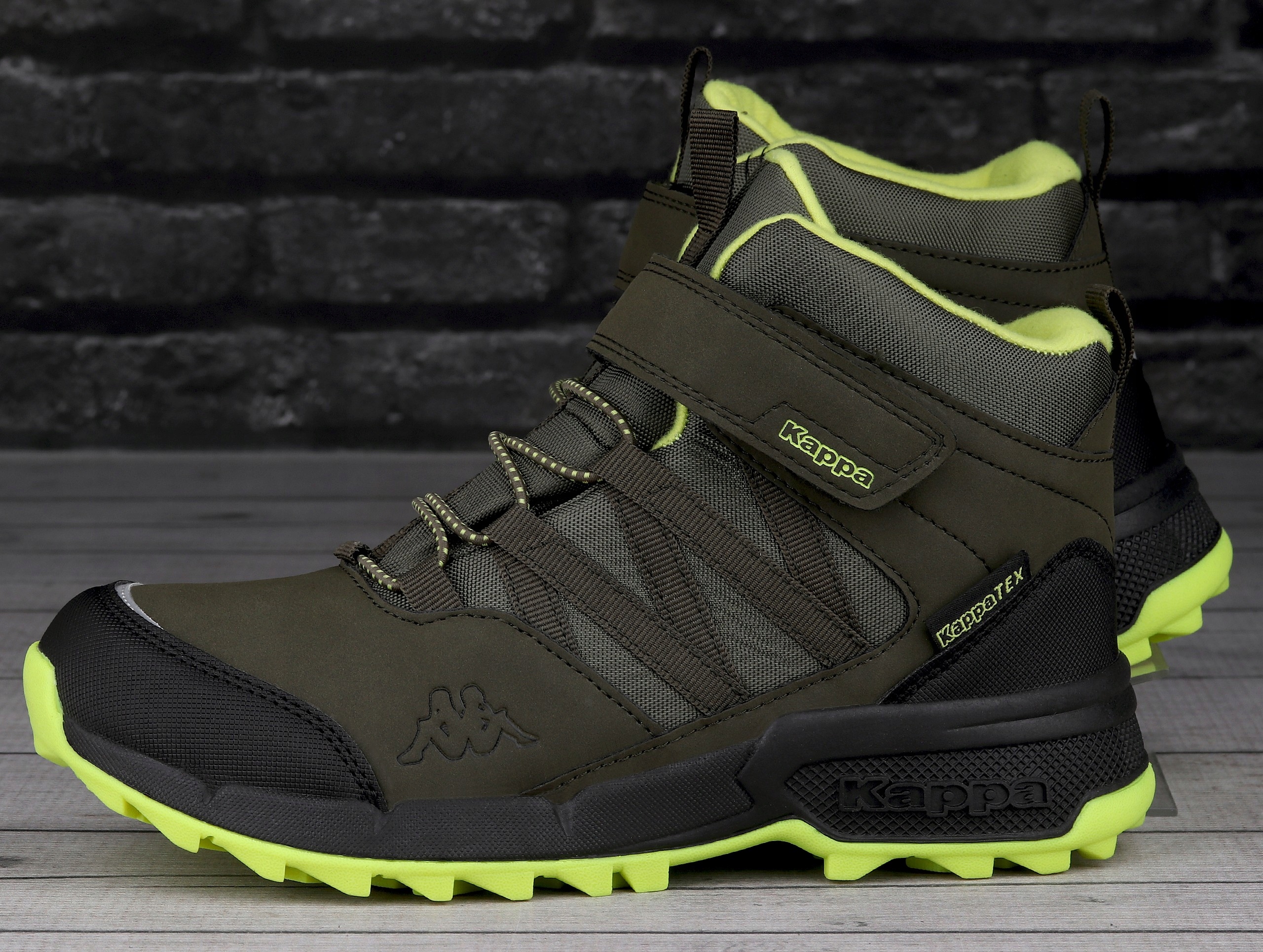 Buty zimowe dziecięce Kappa THABO TEX K ZIELONE WYSOKIE EAN (GTIN) 5905741685842