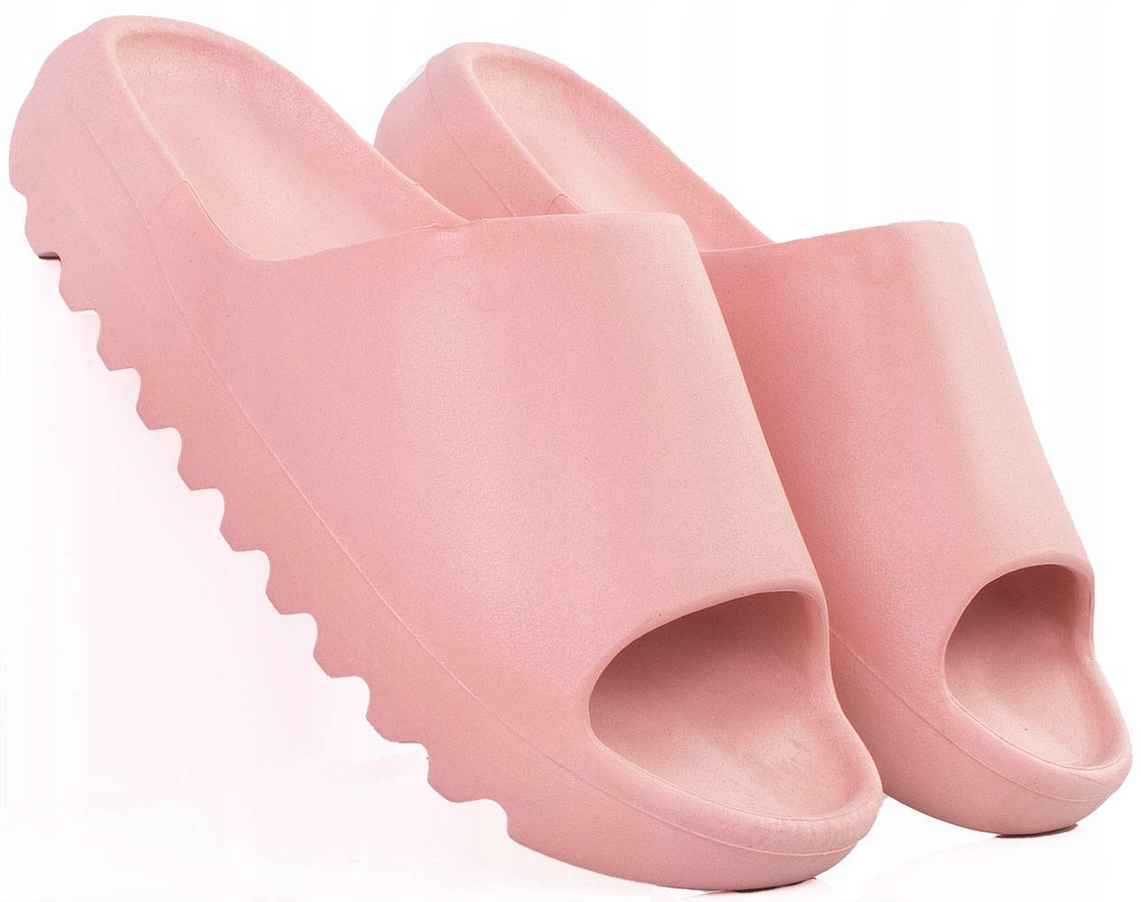 KLAPKI GUMOWE GRUBA PODESZWA RÓŻOWE 39 Rozmiar 39