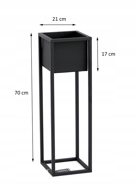 Metalowa donica kwietnik LOFT osłona 70cm Marka inna