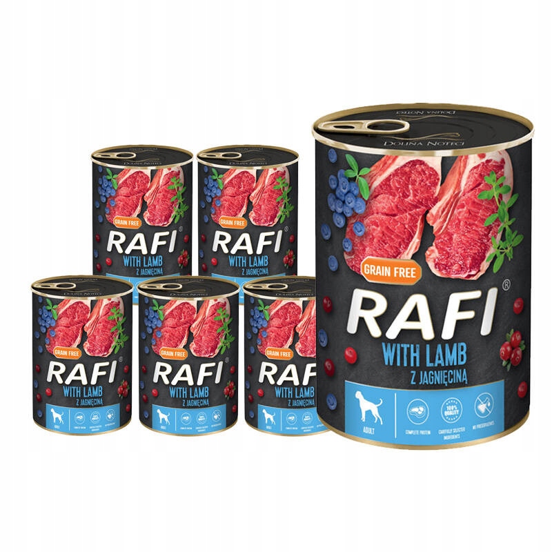 Levně Rafi Jehněčí maso 24x400 g