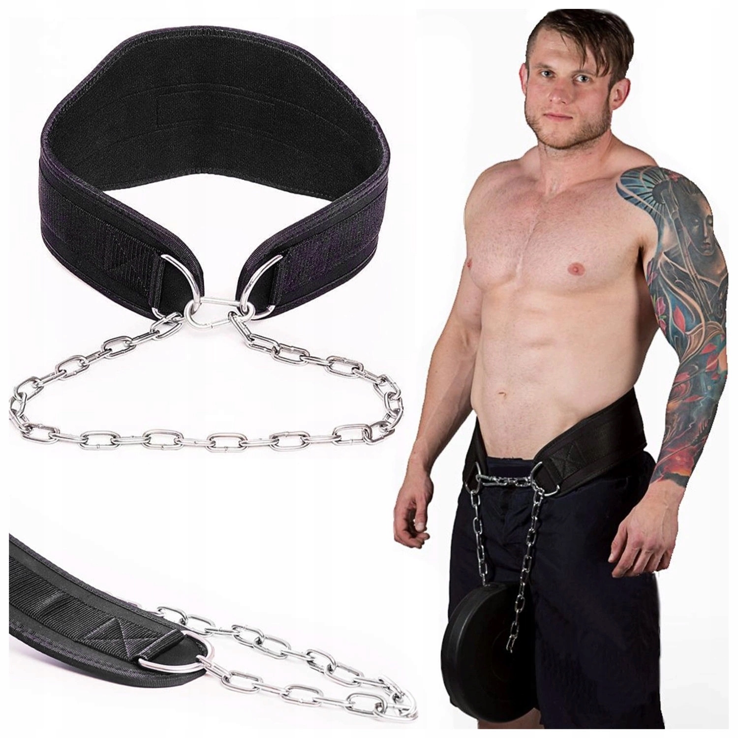 Pas Obciążeniowy Dip Belt Do Dipów I Podciągania X-tech Dbx Bushido ARW-721