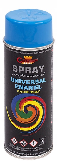 

Spray Farba Champion Niebieski Jasny 0,4L Ral 5012