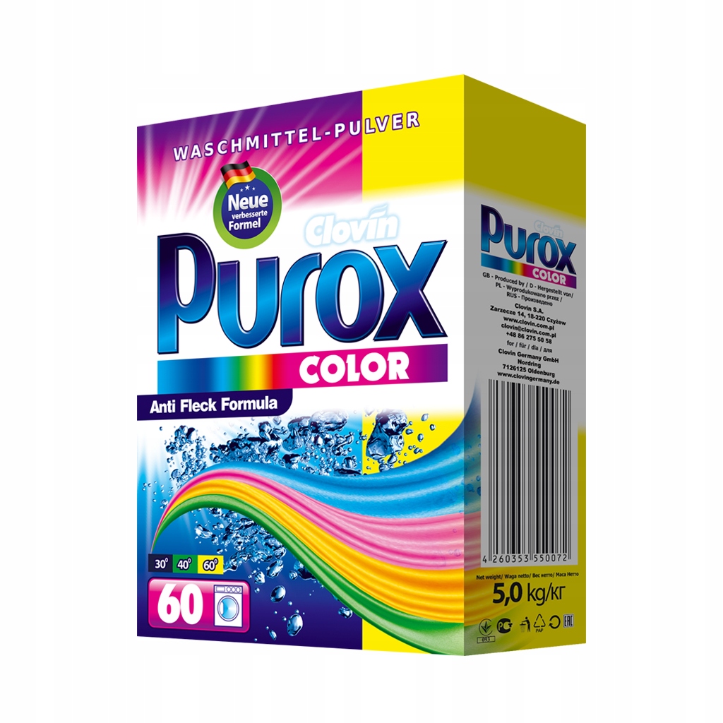 

Proszek do prania Purox Color 5 kg