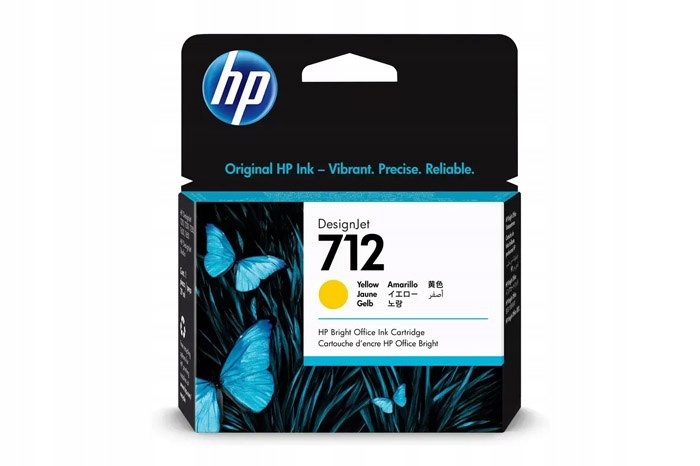 Originální inkoust Yellow Hp 712 (3ED69A)