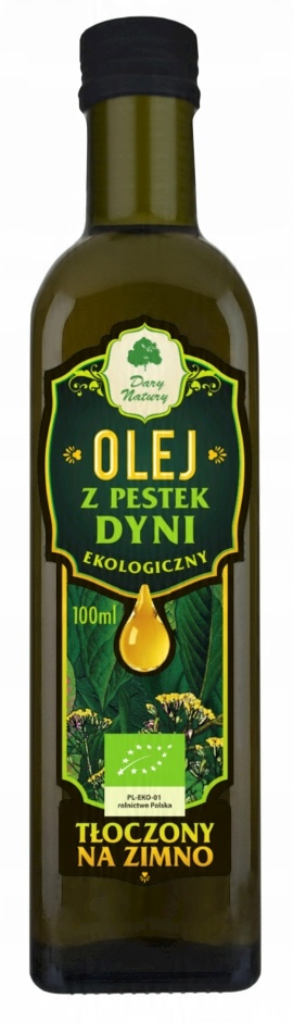 

Olej Z Pestek Dyni Bio 100 ml Dary Natury
