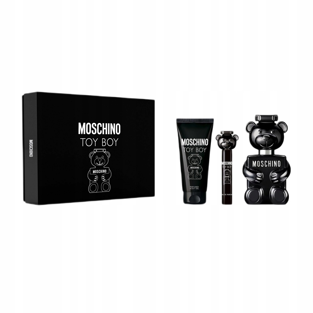 Moschino Toy Boy Edp 100 ml Spray Sprchový Gel 100 ml Edp 10 ml Spray