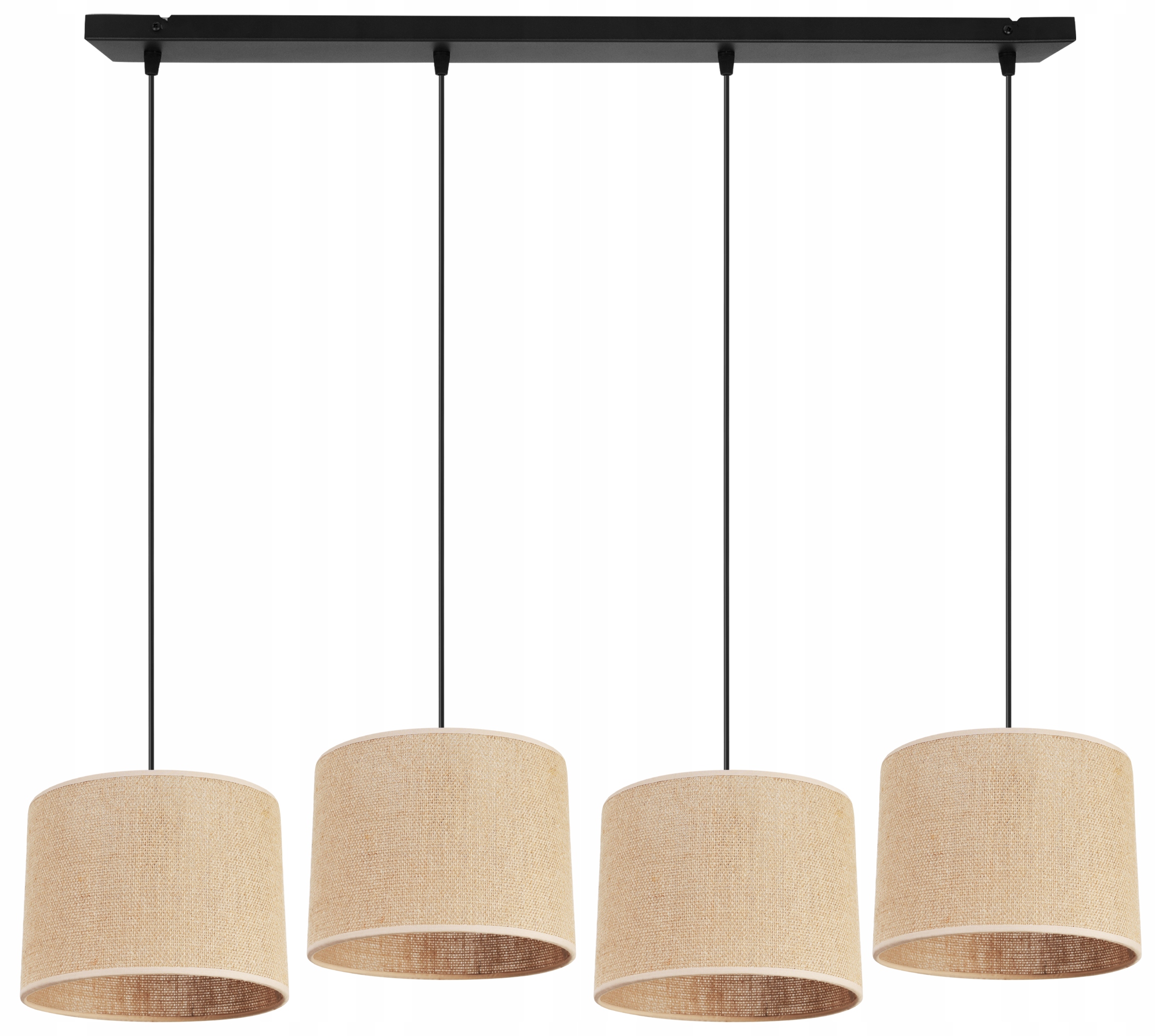 Stropná Závesná Lampa Luster Tienidlo Boho Juta Lišta Nad Stôl Do Obývačky