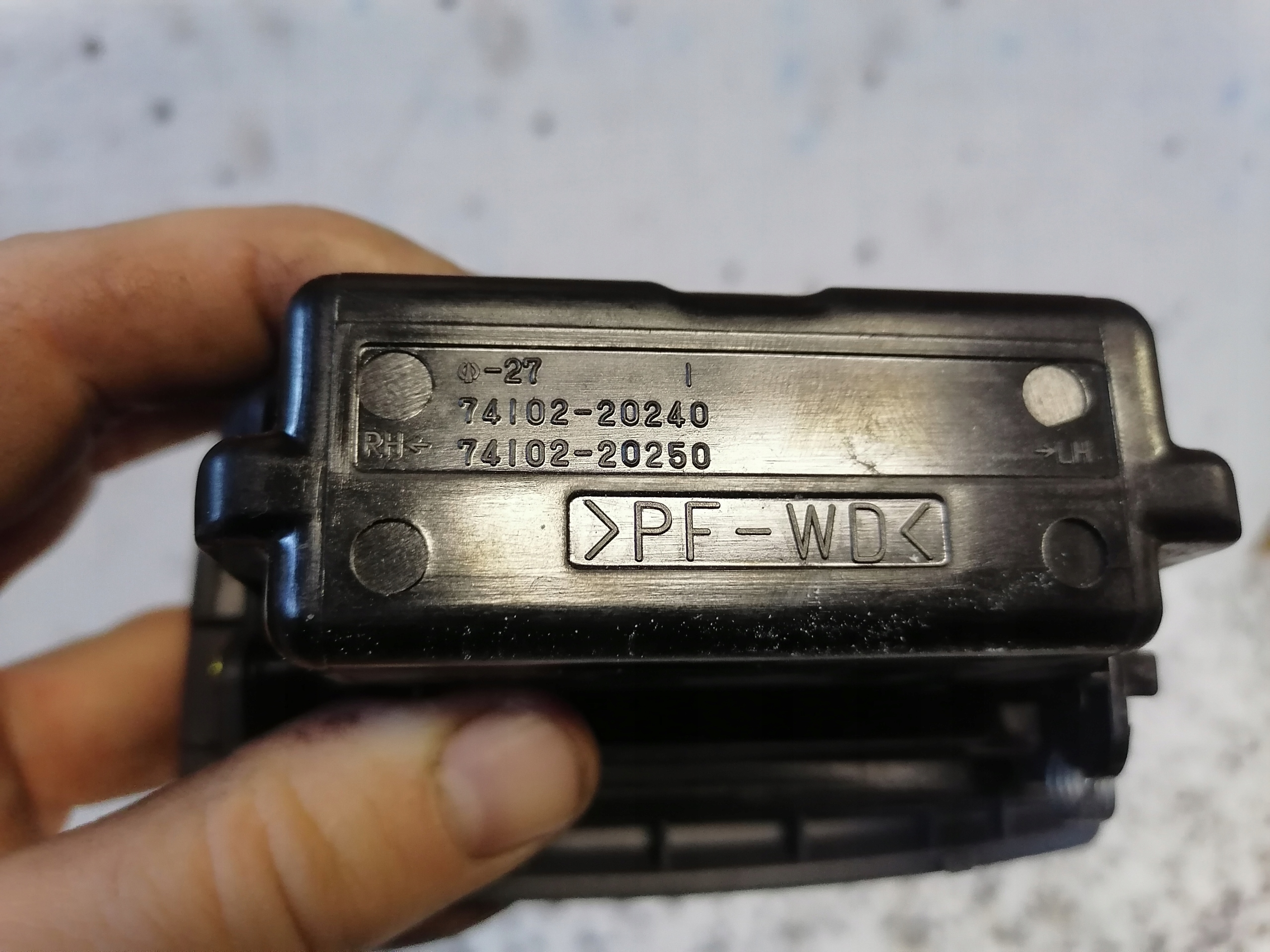 ashtray front front TOYOTA RAV4 and 94-00