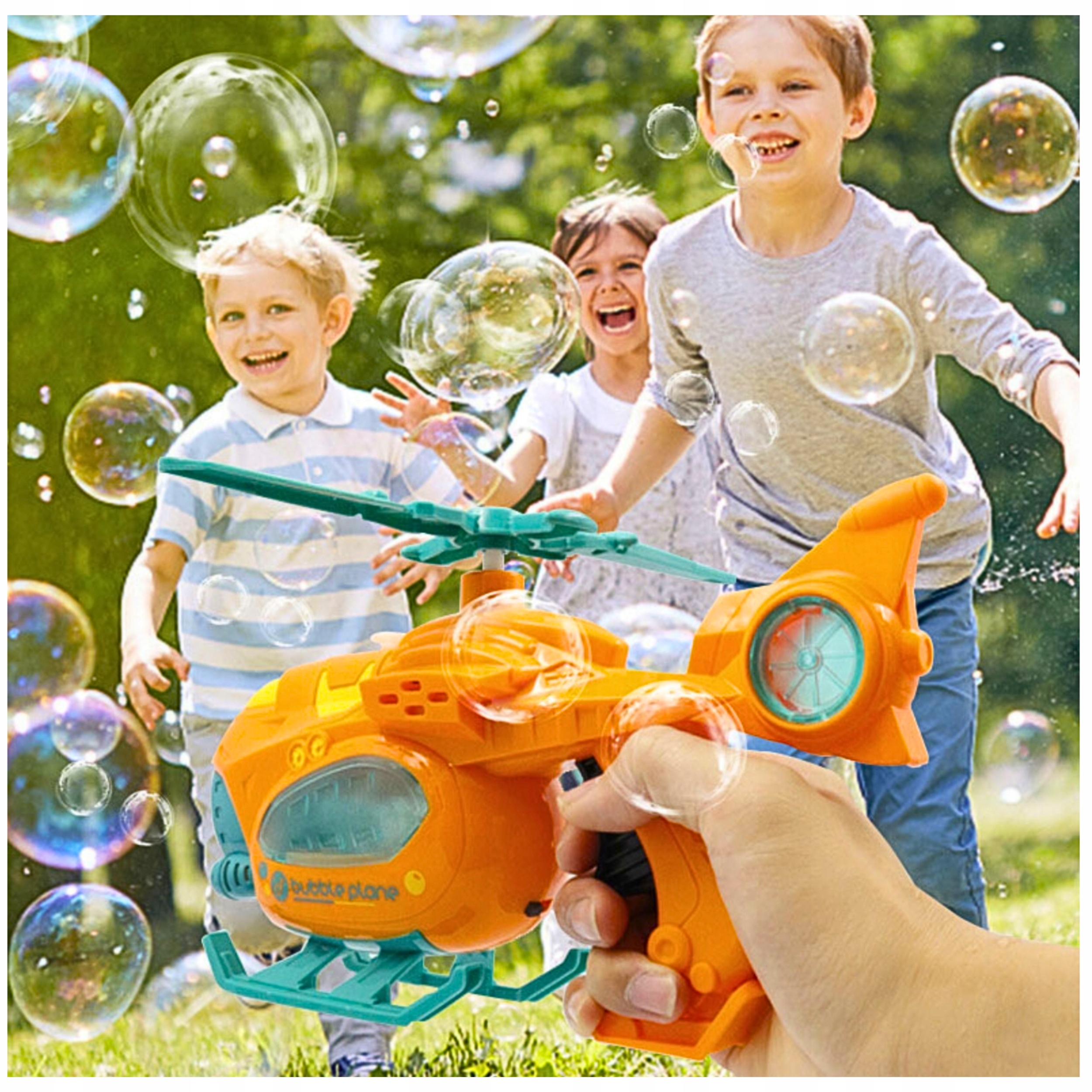 MASZYNA DO ROBIENIA BANIEK MYDLANYCH PISTOLET AUTOMAT PŁYN BAŃKI MYDLANE Marka inna