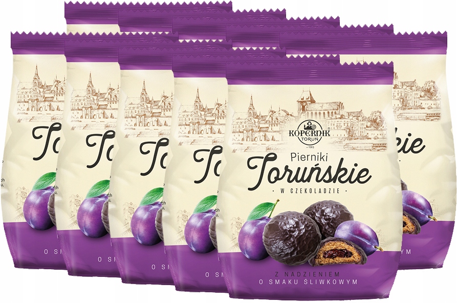 Kopernik Pierniki z Nadzieniem Śliwkowym 150g x10