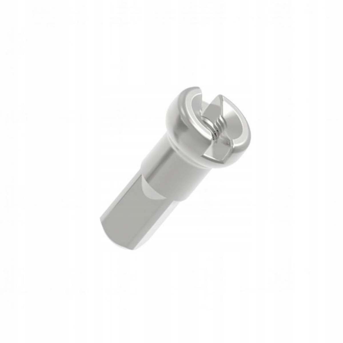 Nyple Pillar 2,3 mm mosiężne 14 mm srebrny 36 szt