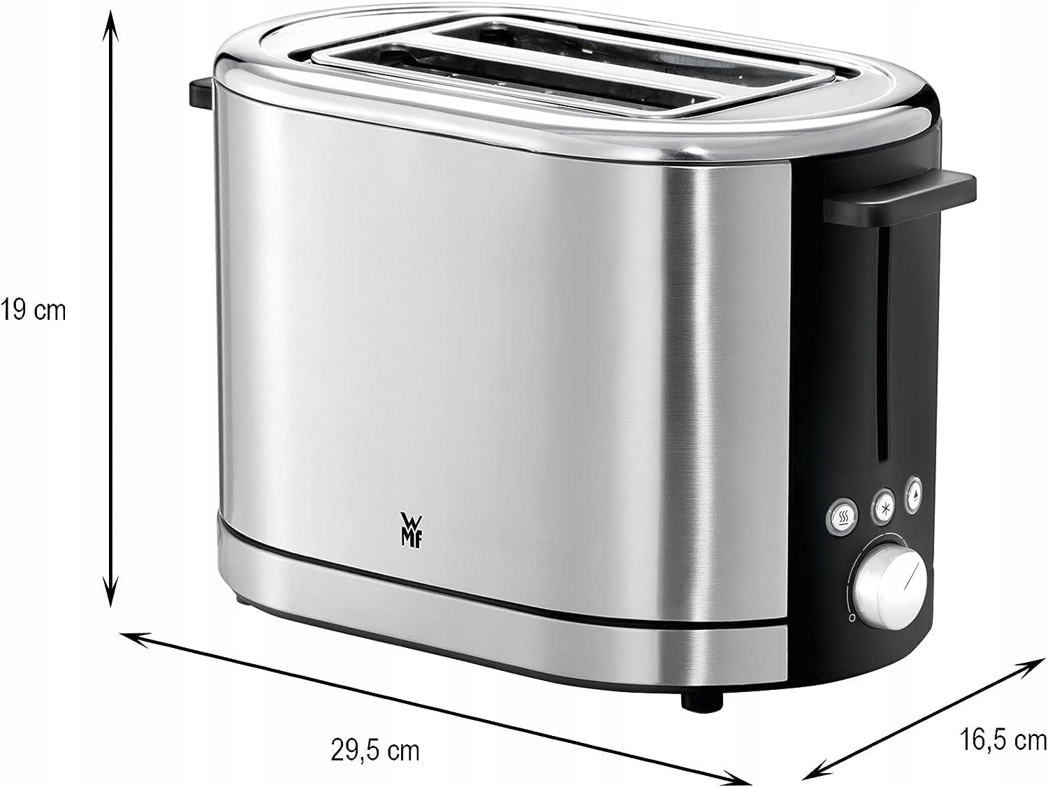 WMF WMF Lono toster ze stali nierdzewnej Srebrny ze Stali Nierdzewnej 900W — miniatura 3