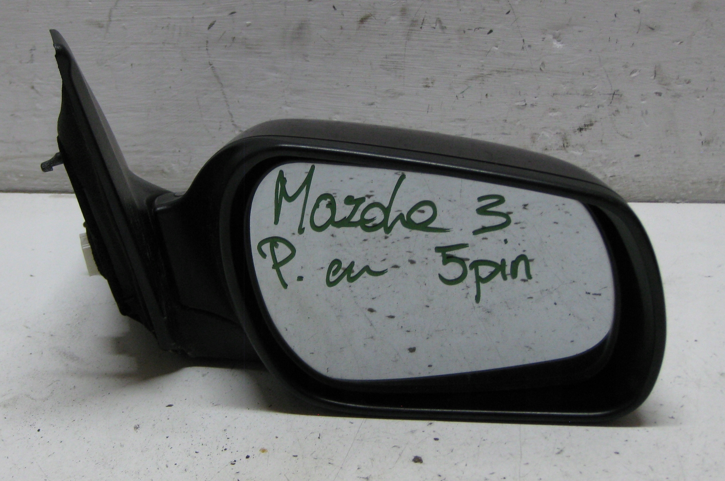 MAZDA 3 BK 1.6 CITD 06R mirror exterior right 5 PIN EU