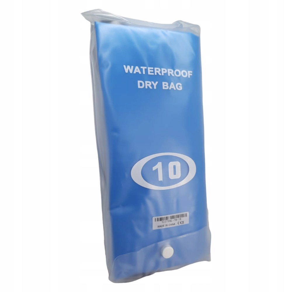 Torba Worek wodoszczelny Dry Bag 10L niebieski Płeć nie dotyczy