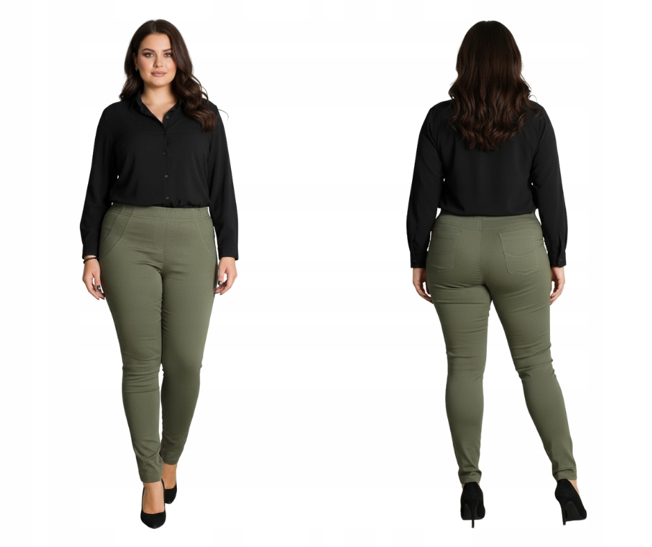 Kalhoty zúžená nohavice Cevlar barva khaki velikost 44