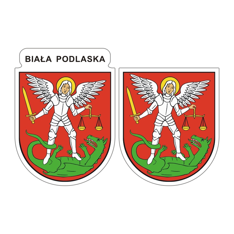 

Naklejki herb Biała Podlaska