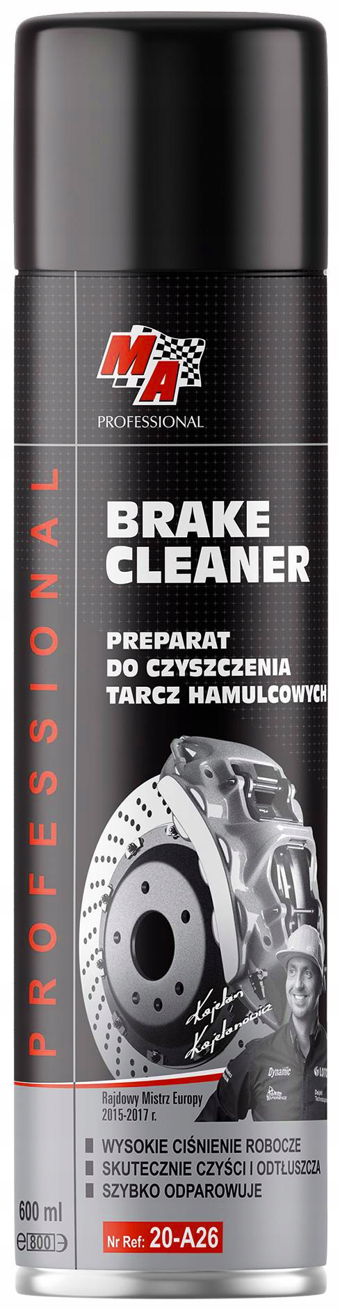 Ma Professional Brake Cleaner Zmywacz Do Hamulców 600ML