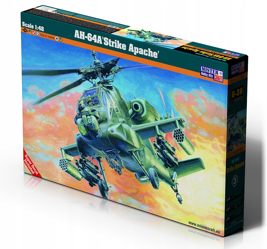 AH-64A Strike Apache, Mistercraft G-36