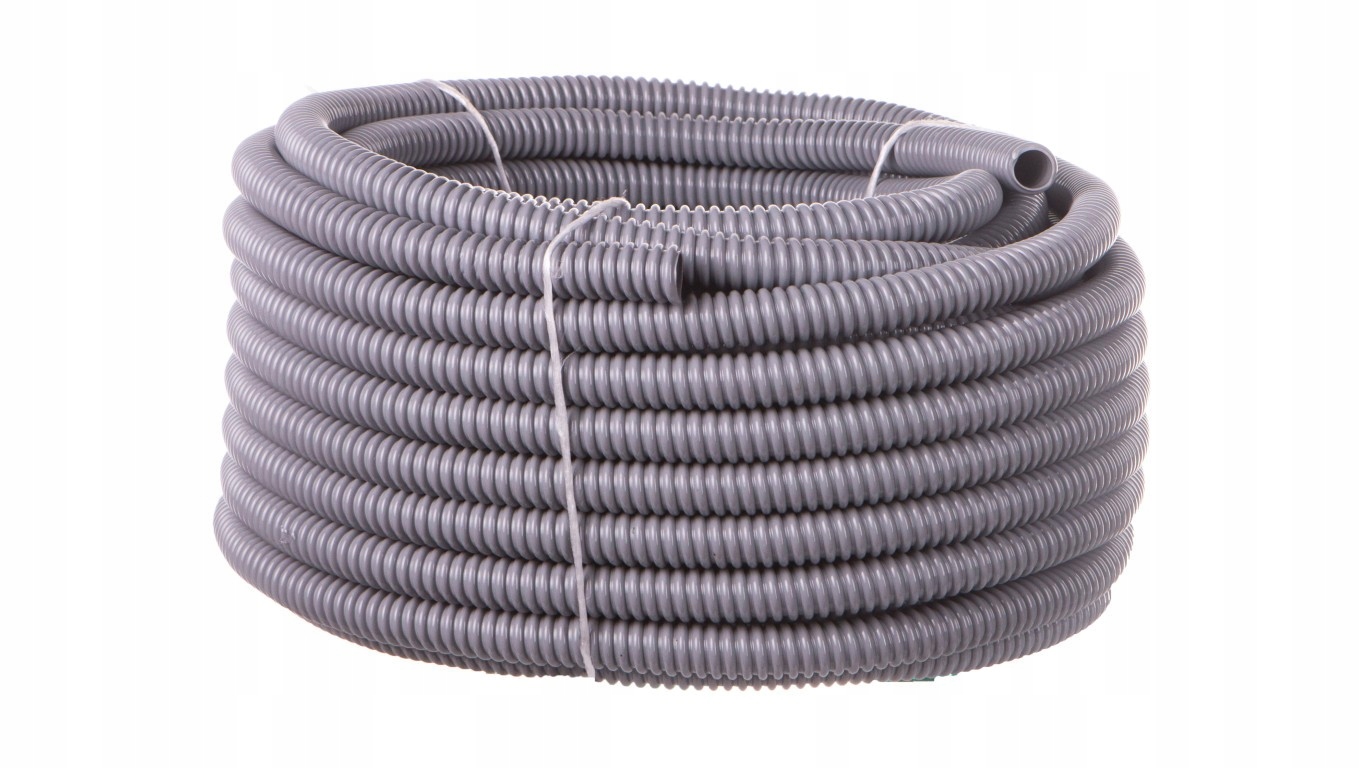 Rura Karbowana Ochronna Silvyn El 16/21 Pvc Ciemnoszara 30m Lapp Kabel 6174