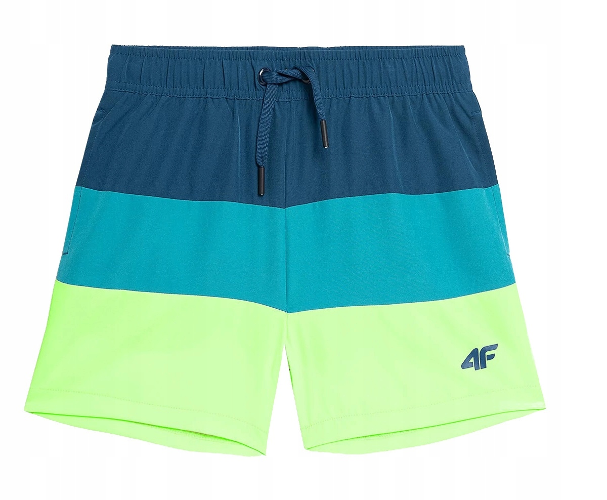 4F SPODENKI CHŁOPIĘCE PLAŻOWE BOARDSHORTY SZORTY Płeć chłopcy