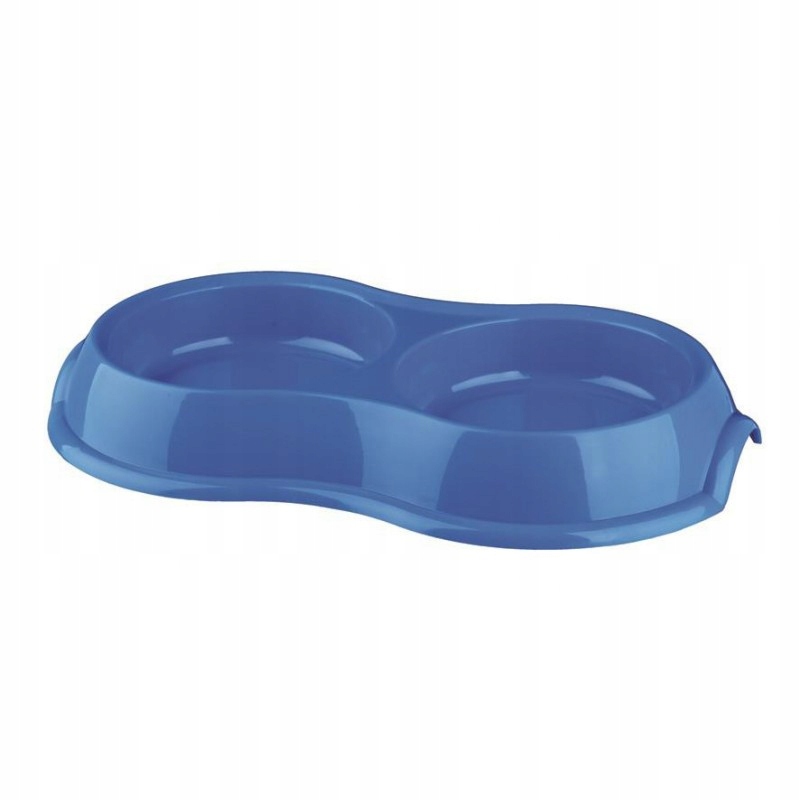 

Plastikowa Miska Podwójna Dla Psa Kota 2 x 0,2 L