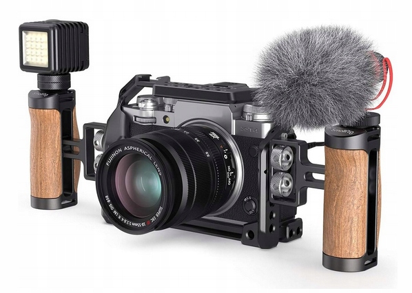 Smallrig 2913 Dřevěná mini boční úchytka se šrouby 1/4"-20