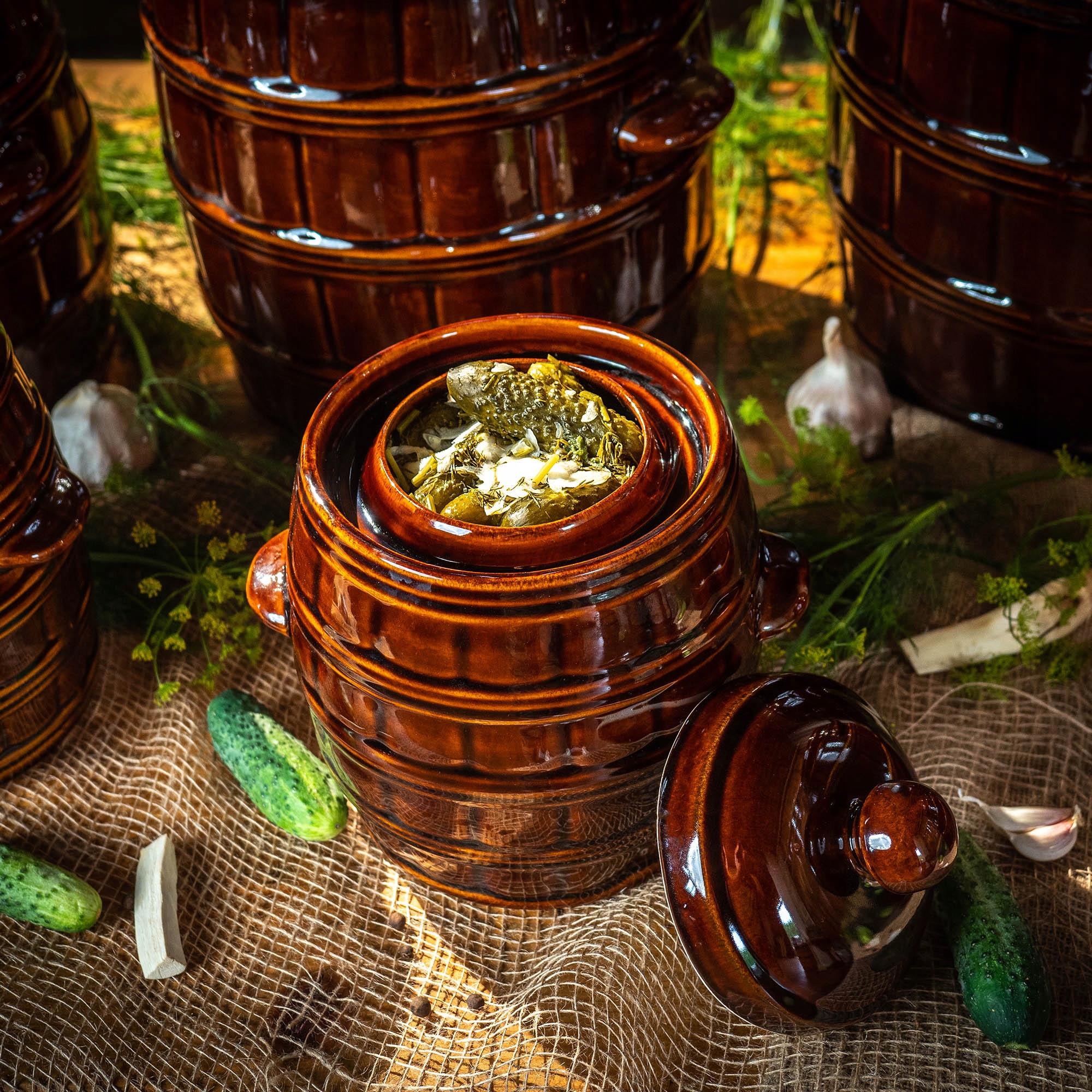 BECZKA DO KISZENIA KAPUSTY KAMIONKOWA 4L Stan opakowania oryginalne