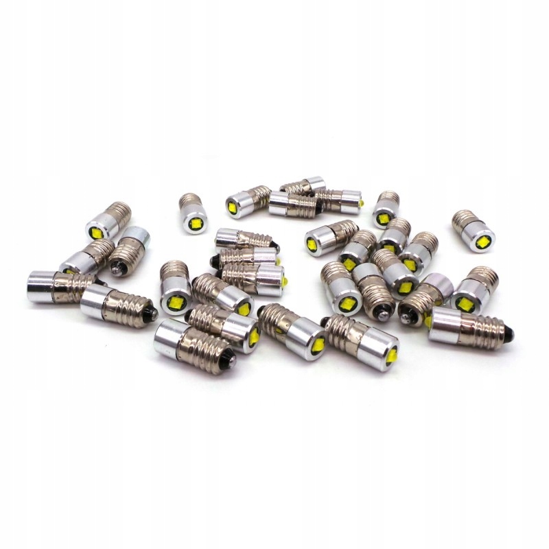 żarówka LED E10 4-24V CREE biała mocna Marka inna marka