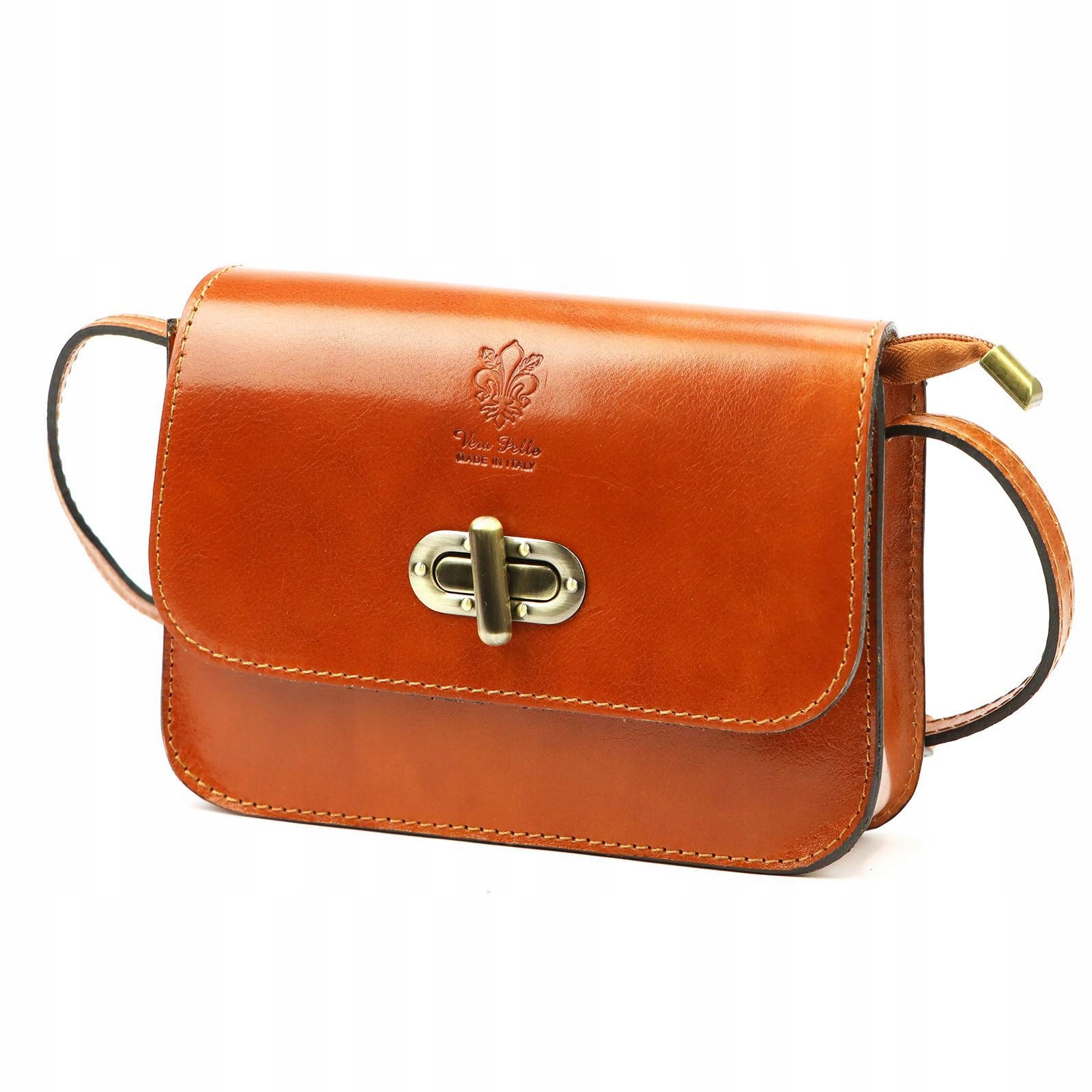 Malá Kabelka Přes Rameno Z Prémiové Přírodní Kůže Od Značky Florence