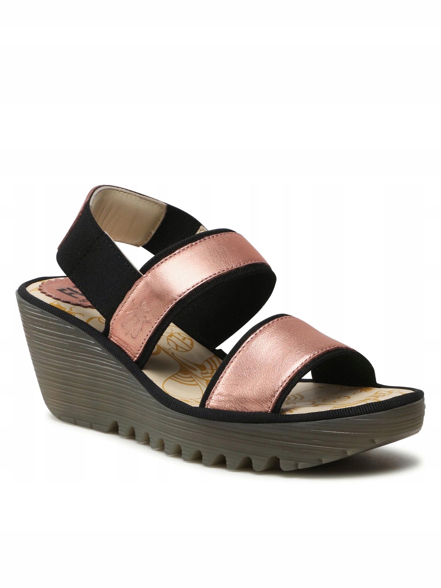 Fly London Sandały Yacofly P501416005 Blush Gold