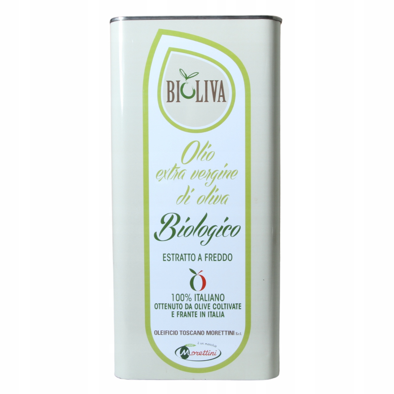 Morettini Bioliva Extra Vergine Puszka 5L 100% Italiano Włochy Toskania