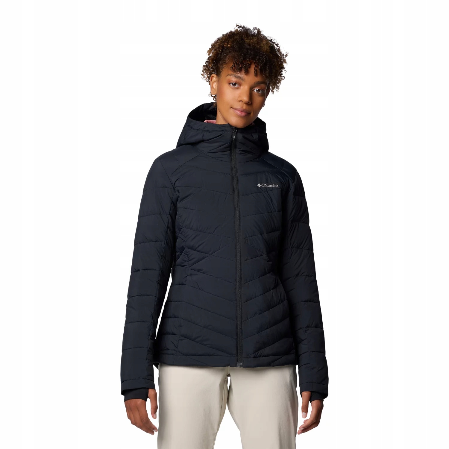 Columbia Joy Peak II Hooded Jacket W 2089041010 Dámská zateplená bunda s kapucí