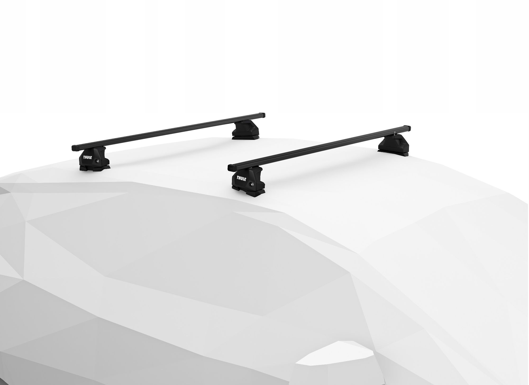 Bagażnik THULE SquareBar EVO 7107 Mazda CX-5 2012->2017 5d suv ZESTAW Szerokość belki 80 mm