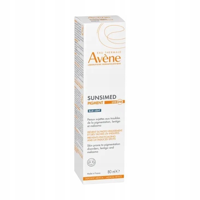 Avene Sunsimed Pigment Blue Light krem SPF50 80 ml