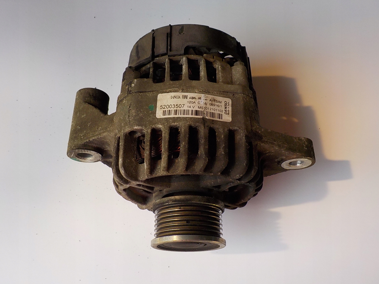 FIAT DOBLO II 1.6 CDTI ORG ALTERNATOR 52003507