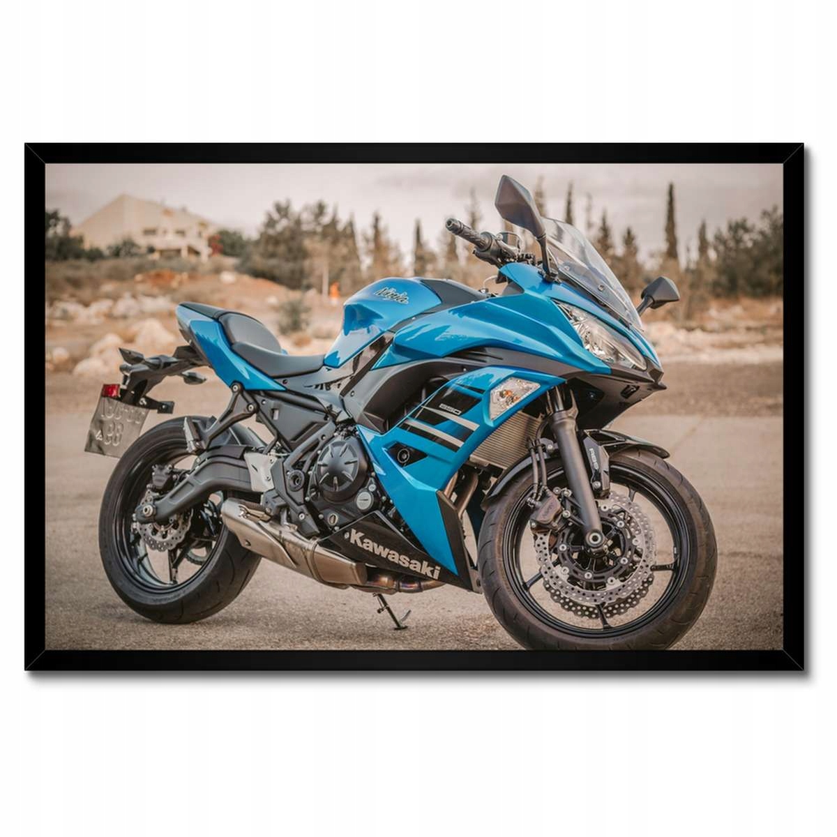 Plakáty v rámu 60x40 Motocykl Kawasaki Ninja
