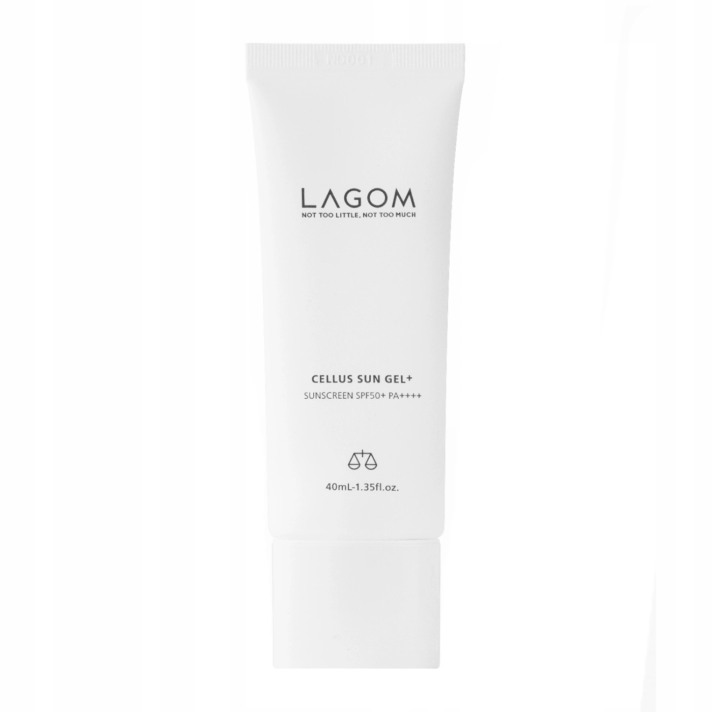 Lagom Cellus Sun Gel Krém na obličej s Spf 50+ Pa++++ 40 ml