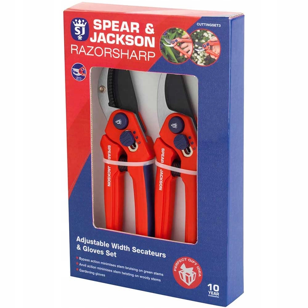 Kompletní sada pro zahradní práce Spear Jackson s rukavicemi 16x25 cm