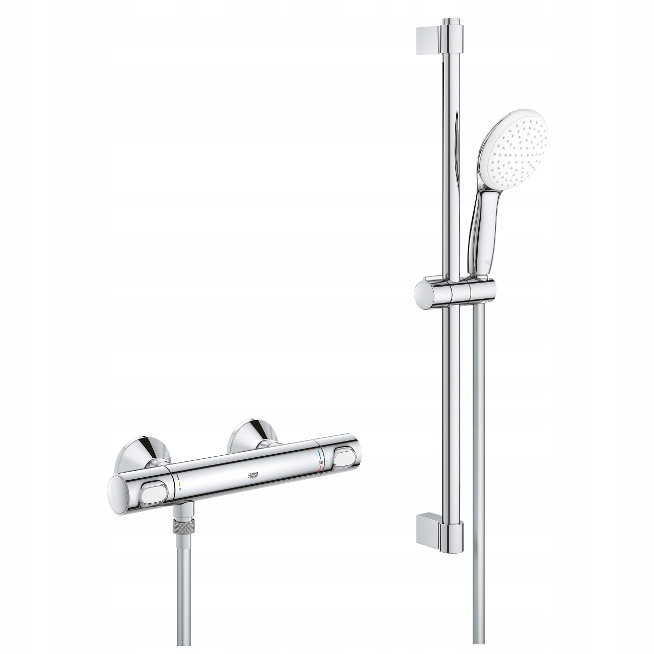 Grohe Grohtherm bateria prysznicowa z zestawem 34796001 chrom