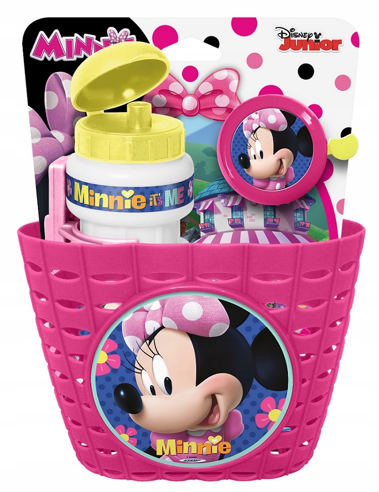 

Koszyk, dzwonek, bidon na rower Minnie 862508