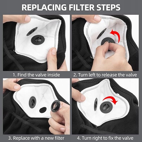 MASKA NARCIARSKA TERMICZNY BALACLAVA MASKA WINTER MASK DLA MĘŻCZYZN Marka Rockbros