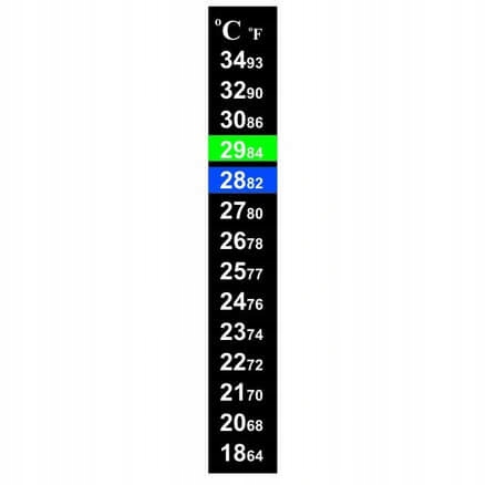 

Jeneca Termometr Przyklejany LCD Do Akwarium