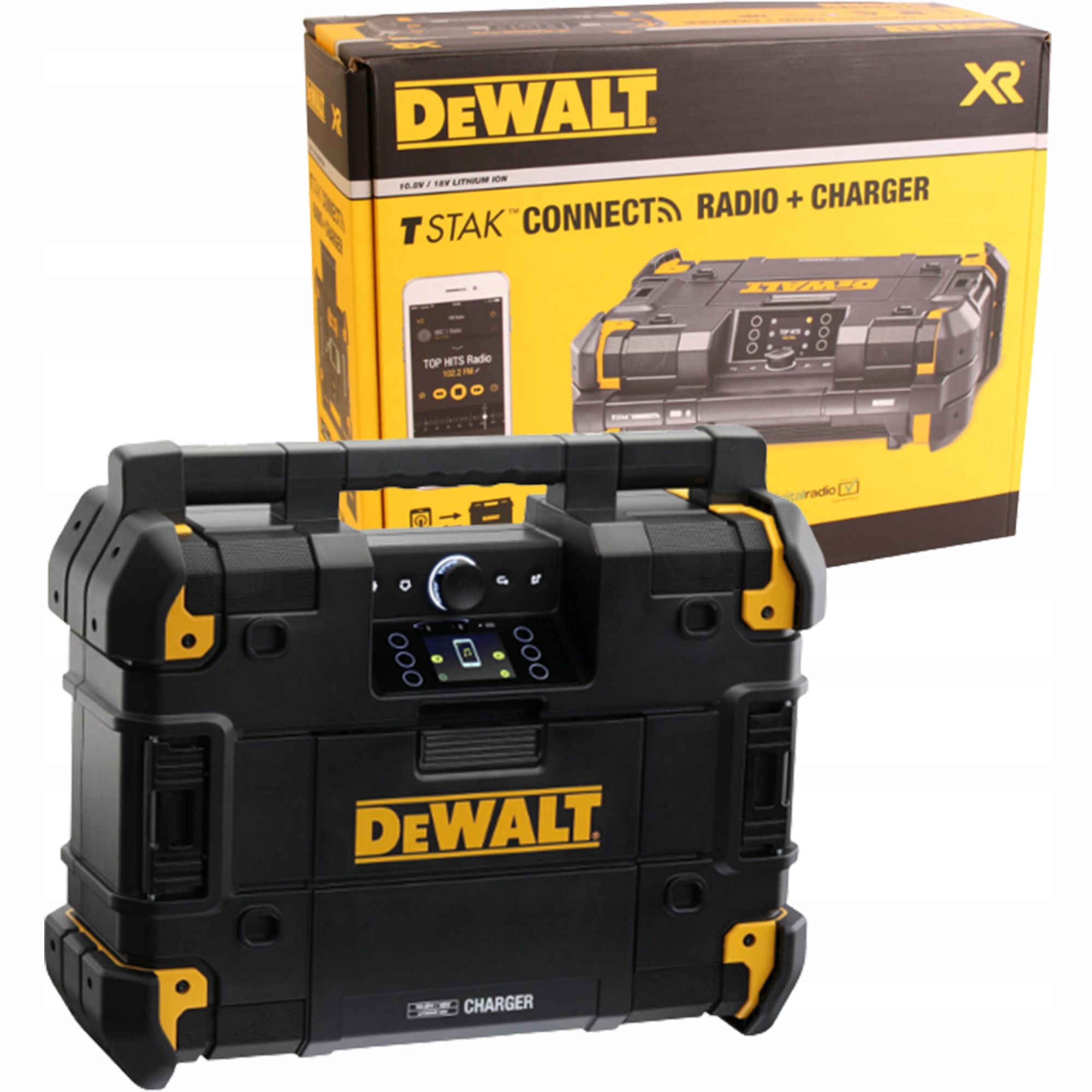 Radio budowlane z ładowarką DeWalt DWST1-81078 18V