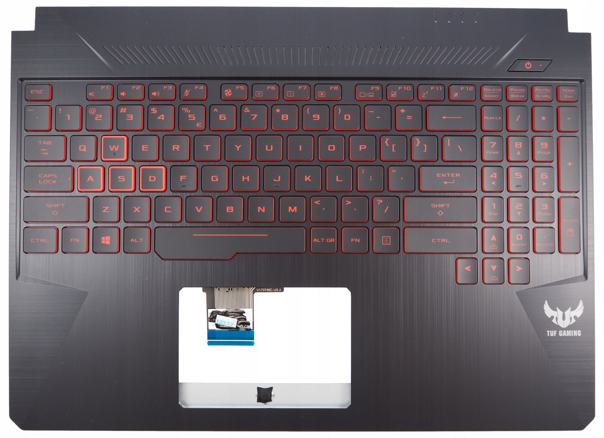 

Obudowa Klawiatura do Asus Tuf FX505DT FX505DY Led