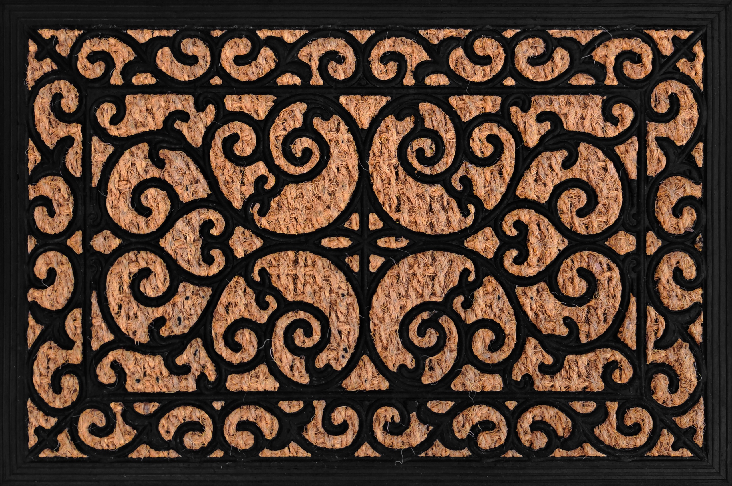 WYCIERACZKA WEJŚCIOWA ZEWNĘTRZNA MASYWNA DO BUTÓW POD DRZWI KOKOS GRUBA