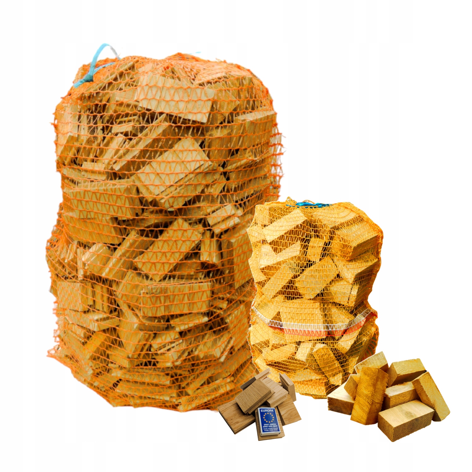 Rozpałka 40dm3 Drewno Ścinki Fryzy Ścinki parkietu Podpałka 14kg Transwood