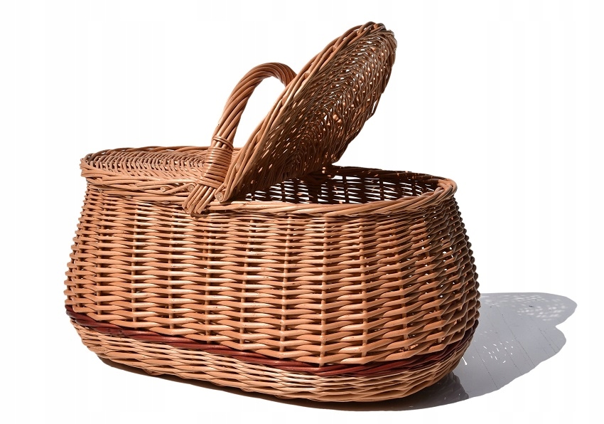 Piknikový koš Proutěný piknikový koš Na Nákupy
