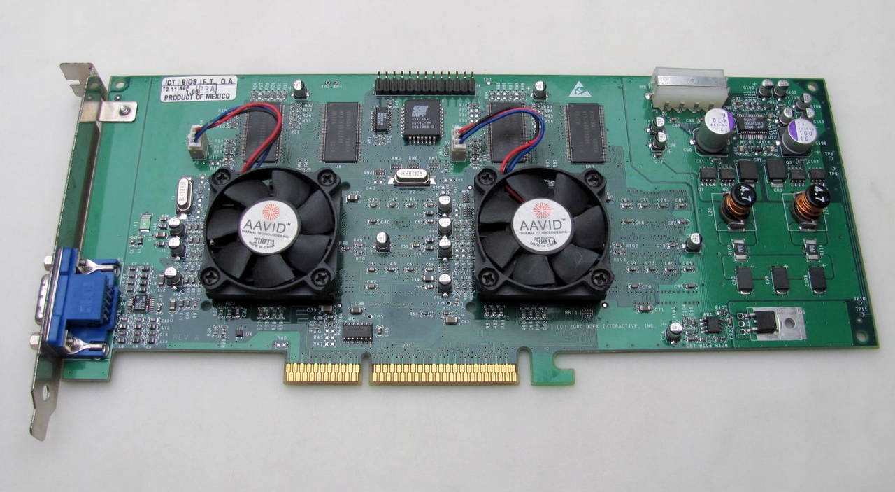 3Dfx VooDoo 5 5500 64MB AGP sprawna! VINTAGE! RETRO!