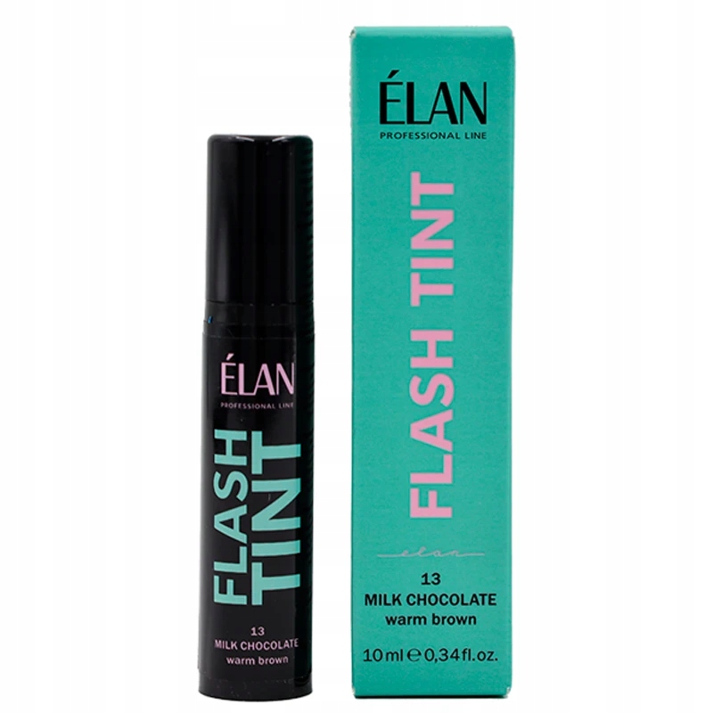Elan Flash Tint 13 Milk Chocolate Barva na obočí 10 ml